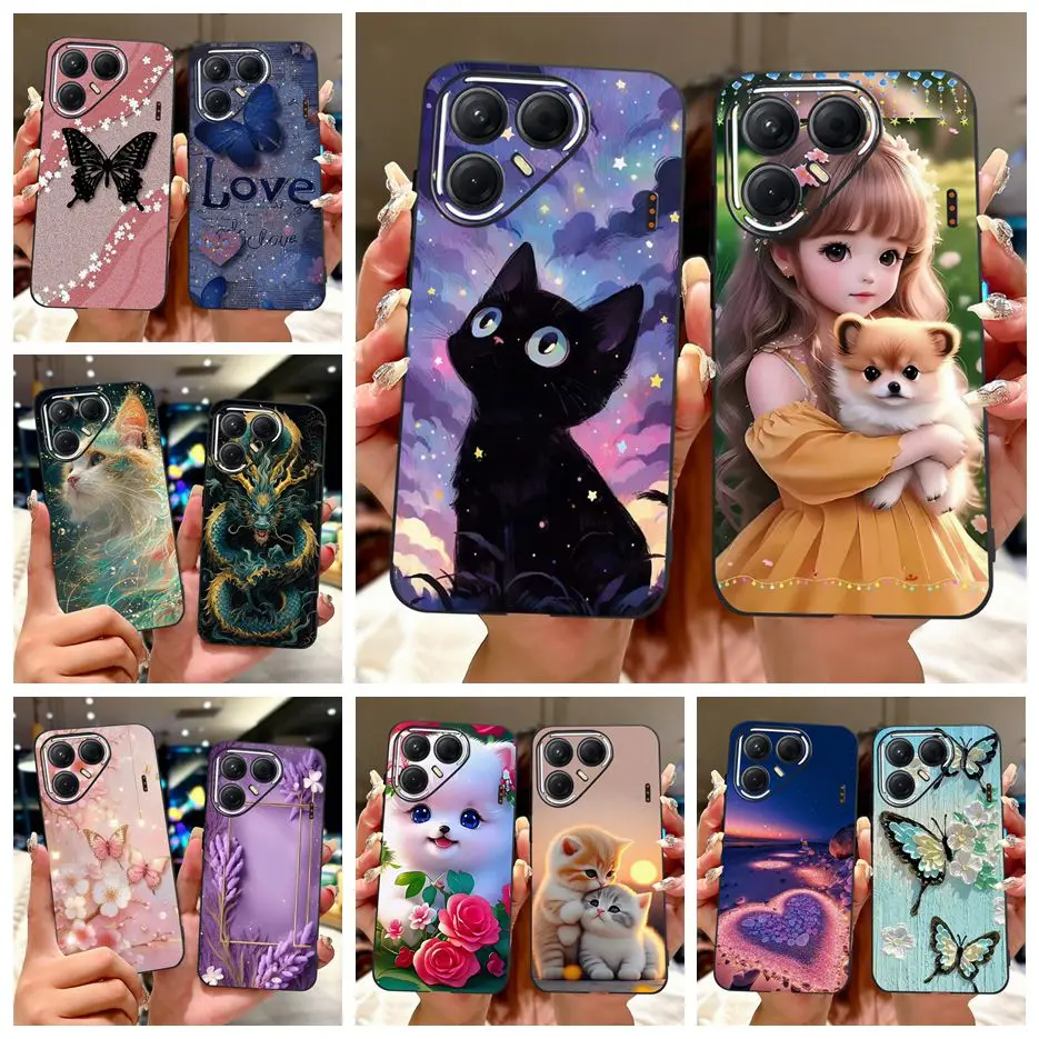 Para Tecno Pova 7 4G LJ6 funda Pova7 Pro LJ8 Linda funda pintada funda de teléfono de silicona suave para Tecno Pova 7 Pro Pova7 Ultra LJ9 bolsas