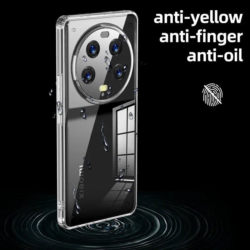 Para Xiaomi Mi 15 Ultra cuatro esquinas armadura funda a prueba de golpes para Mi 15Ultra 15 Pro 14 Ultra 14Pro cubierta protectora mate de PC dura - imagen 5