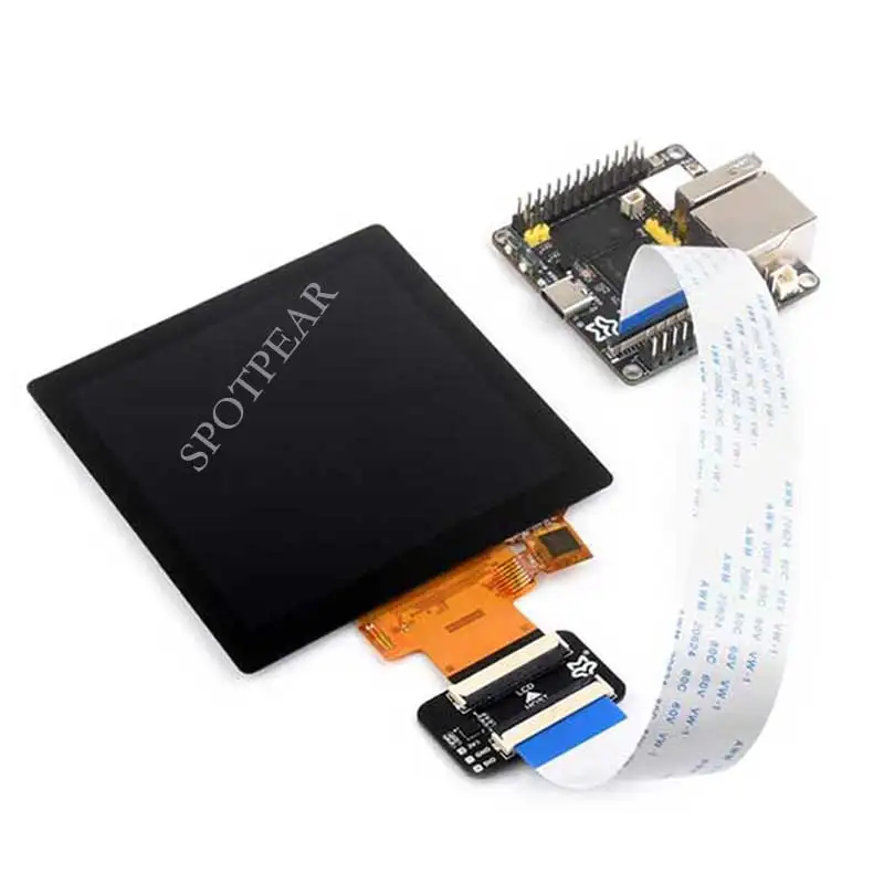 LCD de 4 pulgadas 480x480 para pantalla táctil cautiva Luckfox Pico Ultra RGB compatible con operación táctil Flexible y responsiva - imagen 5
