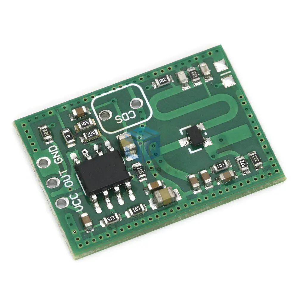 RCWL-0515-Módulo de detección de microondas de larga distancia, 12-15m, 2,7g, adecuado para lámpara de garaje/lámpara UV - imagen 4