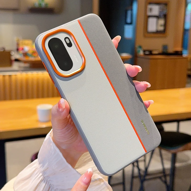 Para OnePlus 15 15R funda de moda dura de cuero PU funda protectora trasera para OnePlus15 One Plus 15R 1 + 15 15r carcasa de teléfono