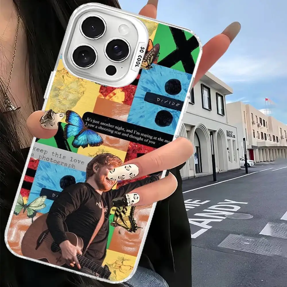 Funda de teléfono Ed Sheeran para iPhone 17 16 15 14 13 12 11 Pro MAX mate a prueba de golpes trasera anticaída cubierta mate - imagen 2