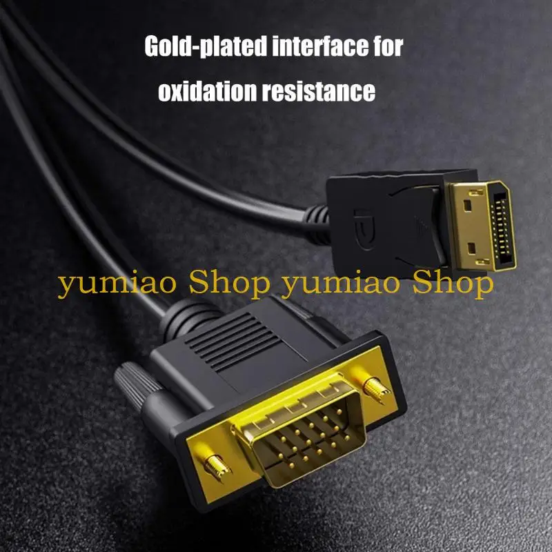 587b Puerto visualización confiabilidad adaptador VGA para salida video calidad desde computadora portátil - imagen 4
