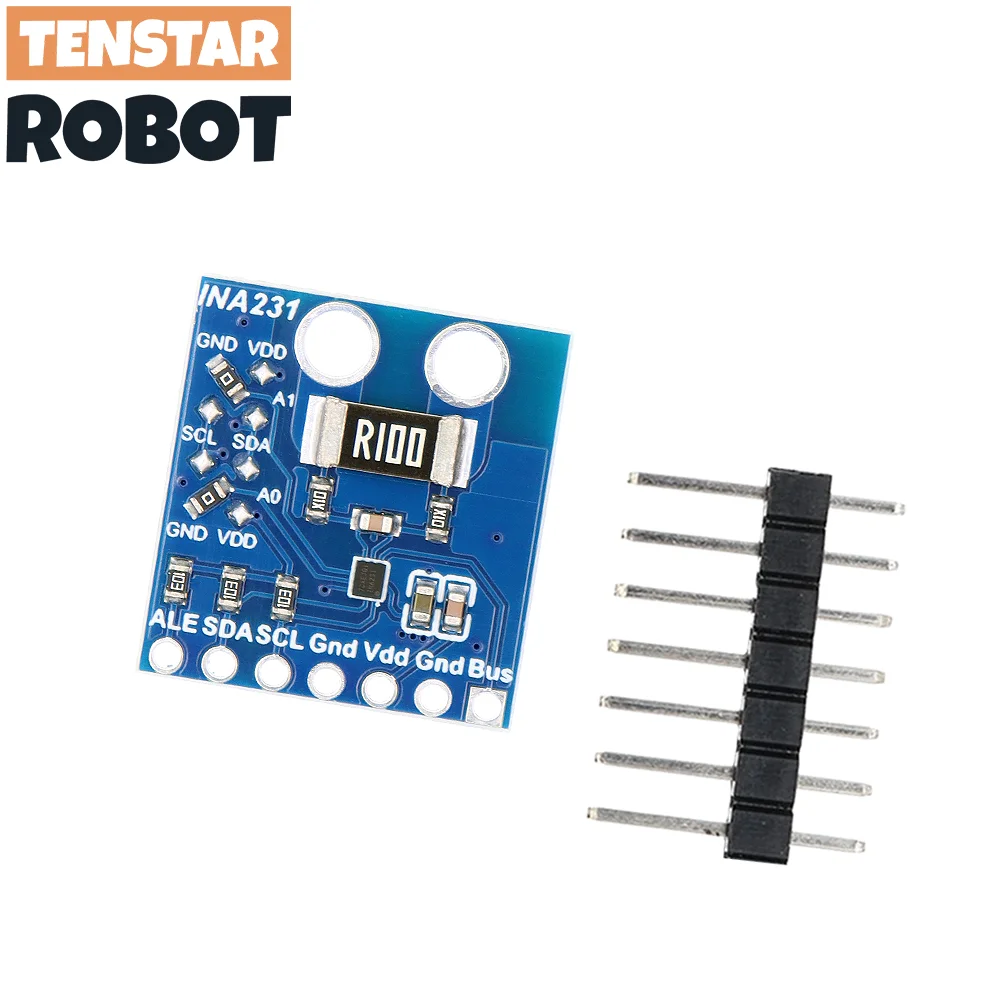 TENSTAR 2 uds INA231 módulo IIC I2C interfaz Sensor de monitoreo de energía de corriente bidireccional - imagen 4