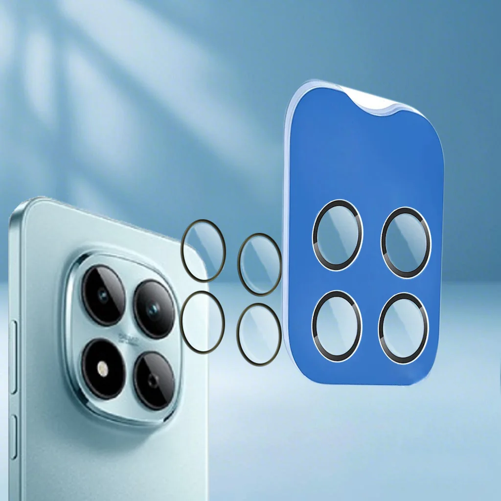 Protector de lente de cámara 3D para Redmi Note 15 Pro Plus 5G, cristal de lente de cámara trasera para Redmi Note 15 Note15Pro 5G, 1-3 uds.