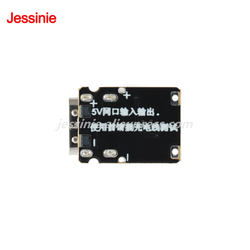 Módulo integrado de carga y descarga de 5V, 10 Uds./1 unidad, para batería de litio de 3,7 V/4,2 V 18650, placa de alimentación de aumento de carga tipo C - imagen 5