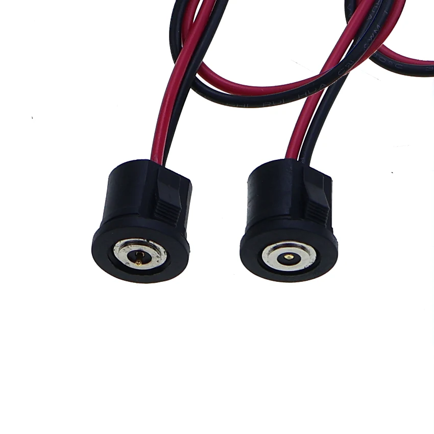 DC-12A-CX conector magnético impermeable roscado Cable de carga de energía USB contacto de succión magnética Terminal de enchufe macho hembra - imagen 3