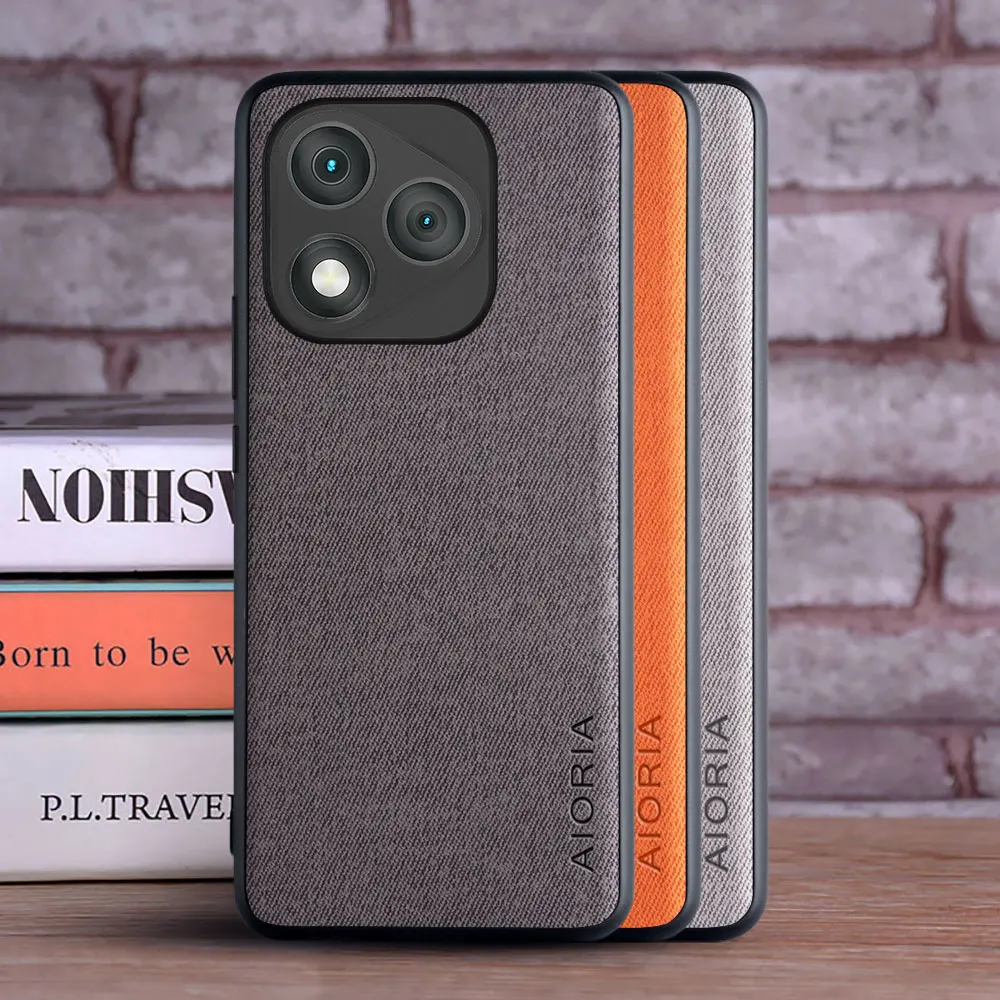 Funda para Honor 400 lite cuero maestro textil duro cuero moda teléfono cubierta Coqua para honor 400 lite Pro 5G funda capa