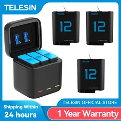 Batería TELESIN GoPro Hero 9-12 – Carga Rápida