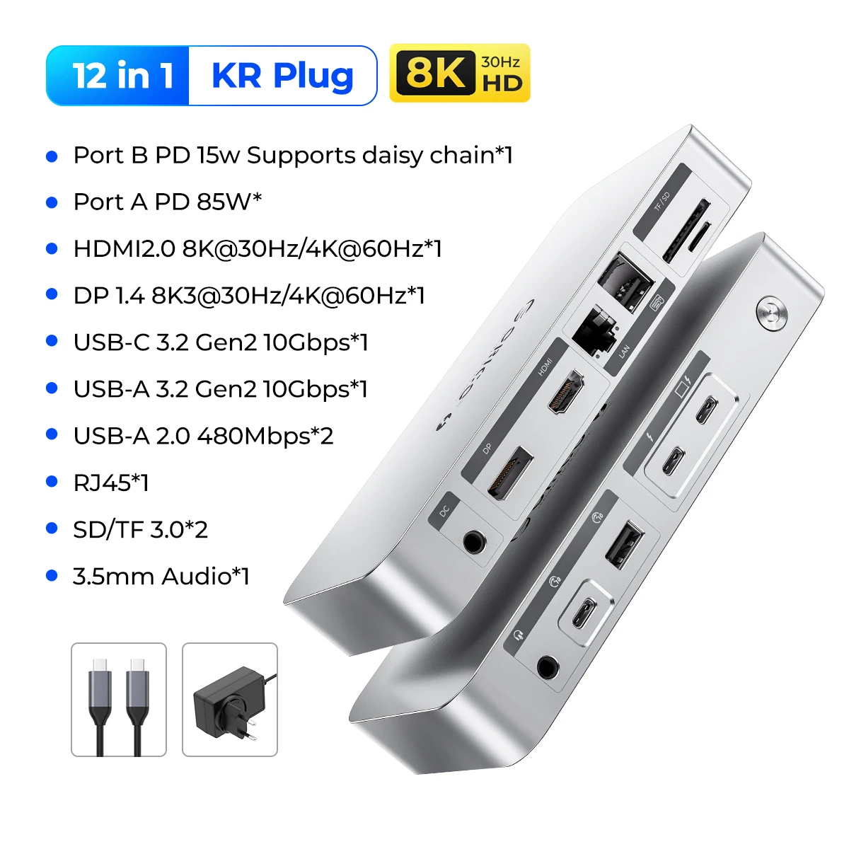 Silver KR Plug