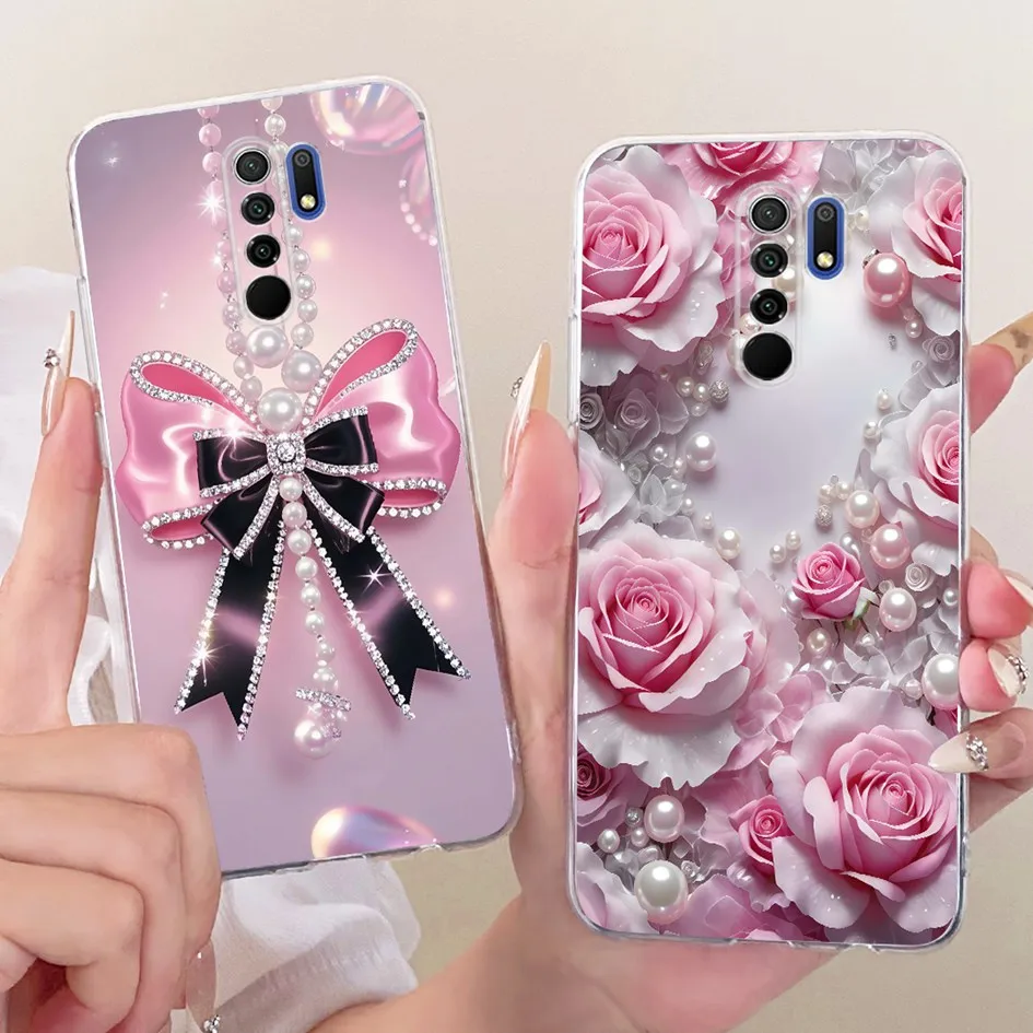Para Xiaomi Redmi 9 funda Cool Dragon Tiger dibujos animados suave silicona transparente TPU contraportada para Xiaomi Redmi 9 Prime Redmi9 fundas de teléfono - imagen 4