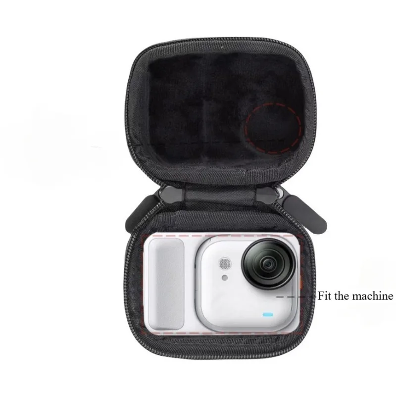 Mini funda para cámara Insta360 GO, Estuche de transporte de viaje Ultra portátil, bolsa de almacenamiento de PU, funda protectora, accesorios para Cámara de Acción - imagen 3
