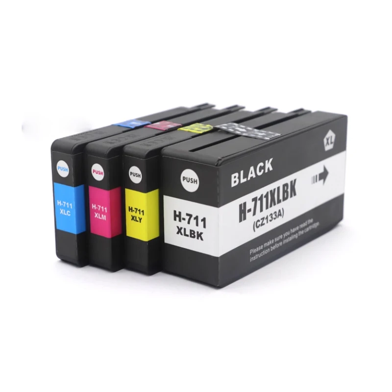 Cartucho de tinta 711 711XL para impresora de inyección de tinta Design Jet T120 T125 T130 T135 T520 T525 T530 - imagen 5