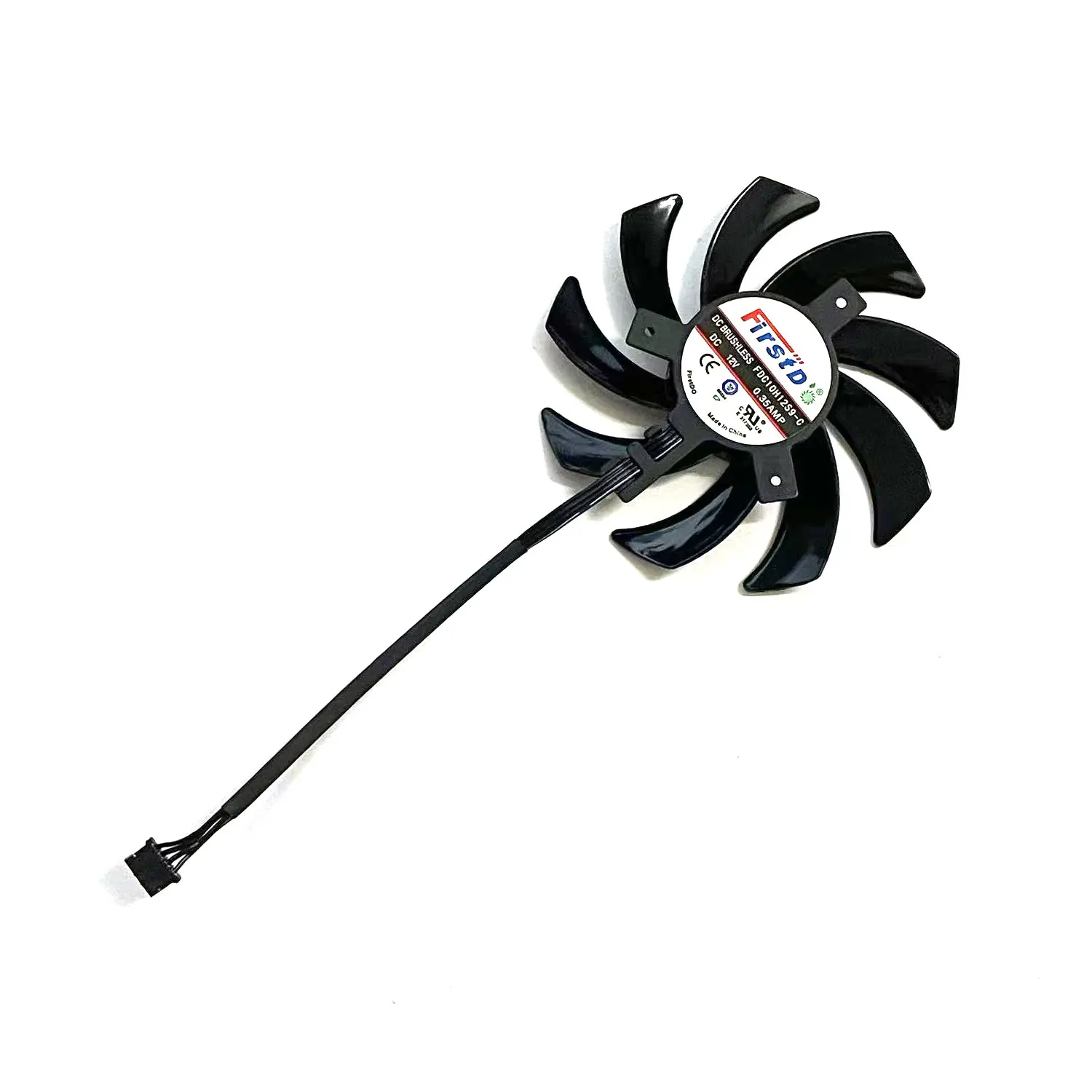 Ventilador AMD R9 Fury Nano GPU para Sapphire R9 Nano, 4 pines, 85MM, reemplazo de tarjeta gráfica HBM, nuevo - imagen 3