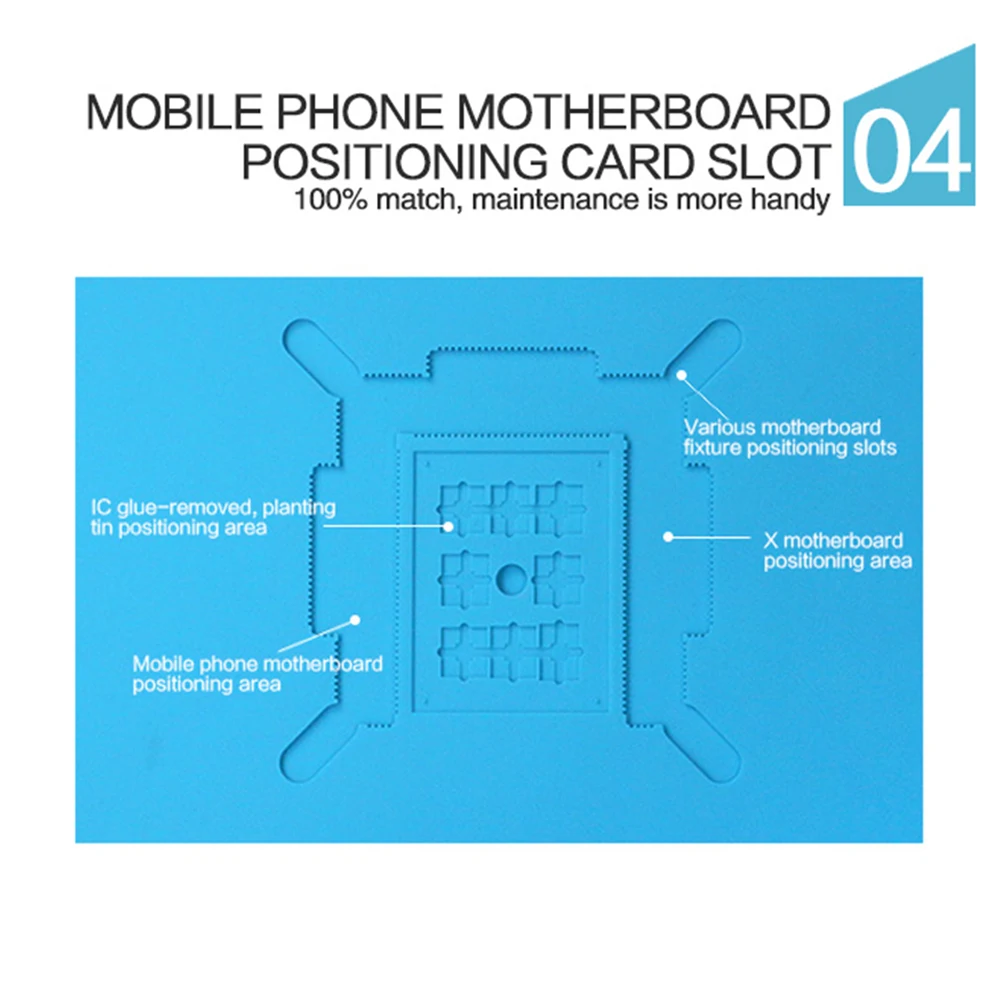 SUNSHINE SS-004E reparación multifuncional mesa de aislamiento destornillador magnetización antiestática para almacenamiento de piezas herramienta de almohadilla de reparación - imagen 5