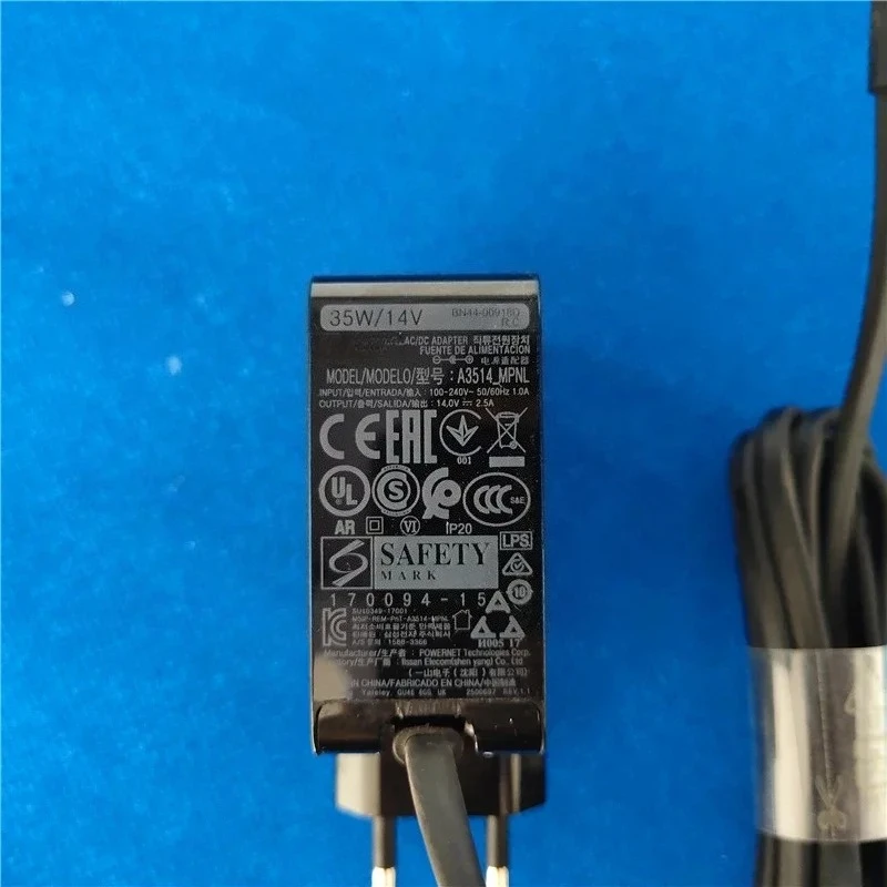 BN44-00918D a3514 _ MPN 14,0 V 2.5A 35W Monitor, adaptador de CA/CC, cargador de corriente para Monitor C27F396FHM C27F396FH C27F390FH, Original - imagen 2