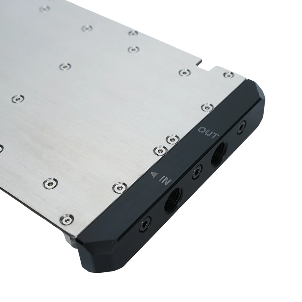 IceManCooler-bloque de agua GPU de Metal para Palit Geforce RTX 5090 GameRock, Enfriador de tarjetas Gainward 5090 Phantom GS con placa posterior - imagen 5