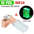 rose gold-green led
