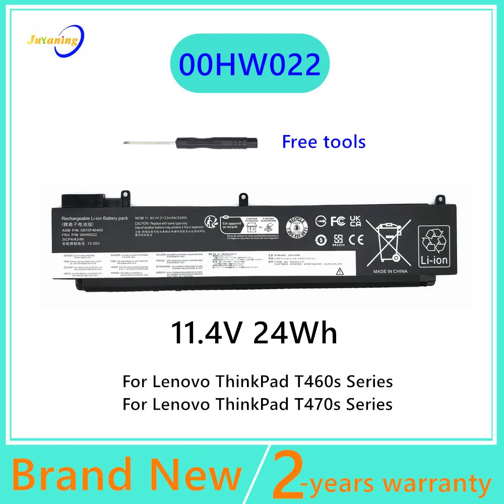 01AV405 00HW022 batería del ordenador portátil para Lenovo ThinkPad T460s T470s Series 00HW038 00HW025 01AV406 00HW024 01AV407 00HW023 - imagen 2