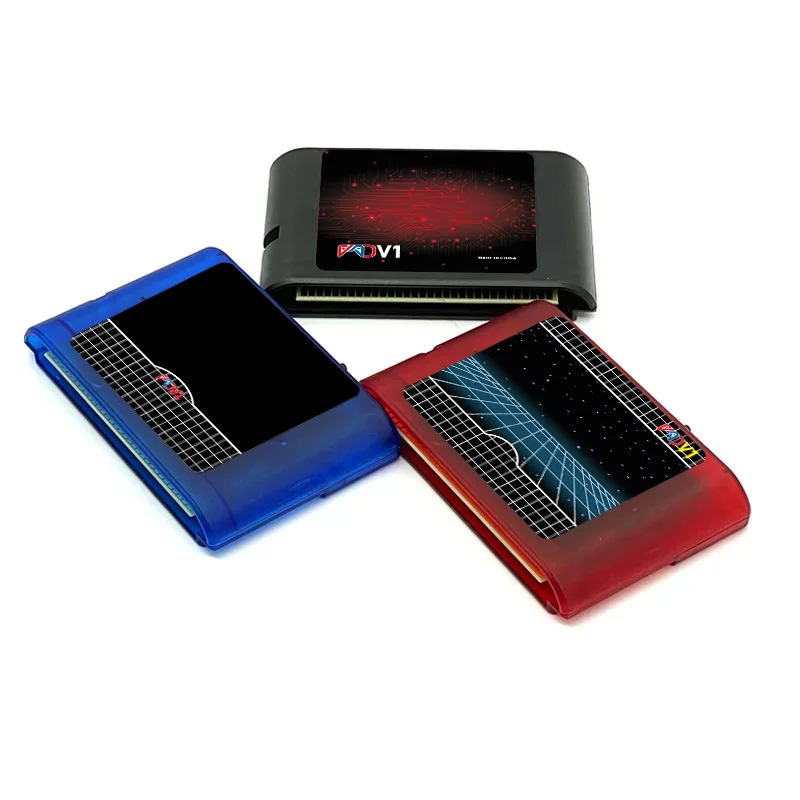 REMANK 1000-en1 MD V1 cartucho MD V1 carrito MD tarjeta Flash para SEGA Genesis Mega Drive MDV1 consola de juegos accesorios Flash