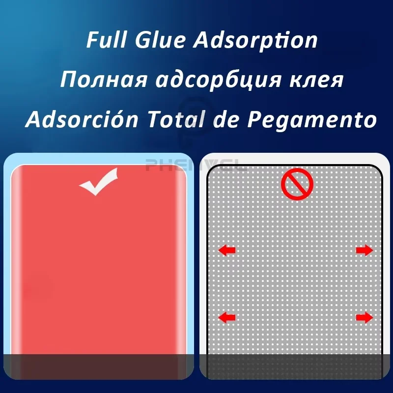 [Desbloqueo de Fingerpirnt] vidrio Protector 3D para ONEPLUS 13 Protector de pantalla de pegamento completo delgado para Oneplus13 película templada antirotura - imagen 3