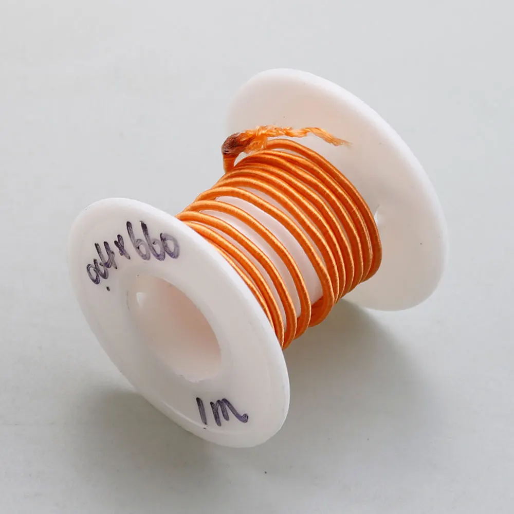 Nuevo alambre esmaltado de poliuretano de múltiples hebras, 0,04mm x 660 acciones, hebras de alambre cubierto de seda, sobre de seda natural, alambre Litz - imagen 5