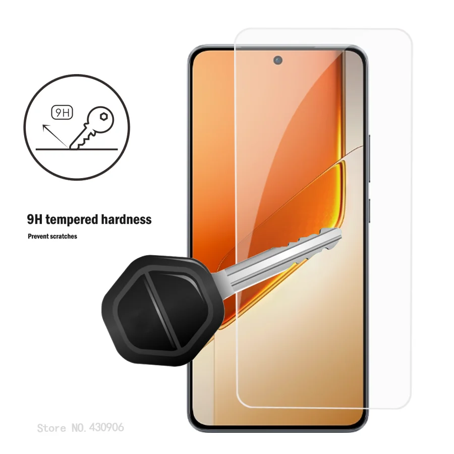 3 piezas para IQOO Neo 10 Pro + Protector de pantalla cobertura de pantalla para IQOO Neo 10 Pro Plus borde de película de vidrio templado transparente 9H - imagen 3