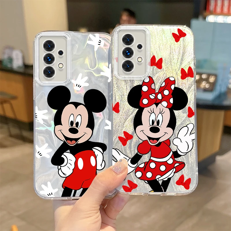 Nueva funda de teléfono de dibujos animados de Disney para Samsung Galaxy A35 A34 A33 A32 A31 A30 A25 A24 A23 A22 A21 A20 A16 A15 A06 cubierta dura gradiente - imagen 2