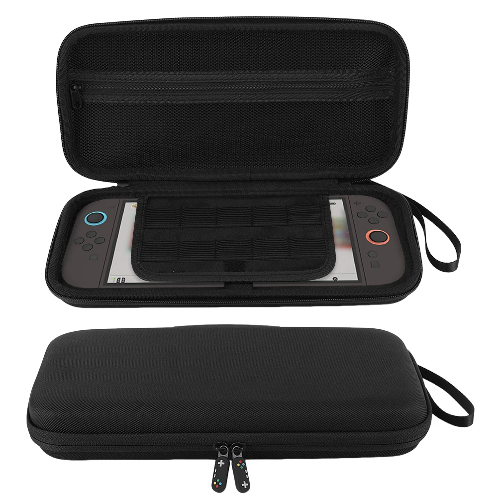 Bolsa de almacenamiento para Nintendo Switch 2, Estuche de transporte EVA, carcasa dura, bolsa a prueba de golpes, bolsa de viaje protectora a prueba de golpes para Switch 2