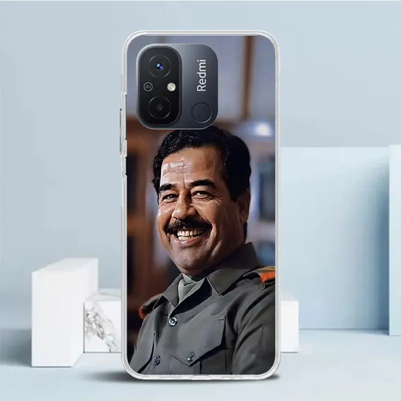 Etui moda Saddam Hussein Iraq árabe silicona llamada teléfono caso para Xiaomi Redmi 12 12C 13 13C 14C 10 10A 10C 9 9A 9C 9T 8 8A 7 - imagen 2