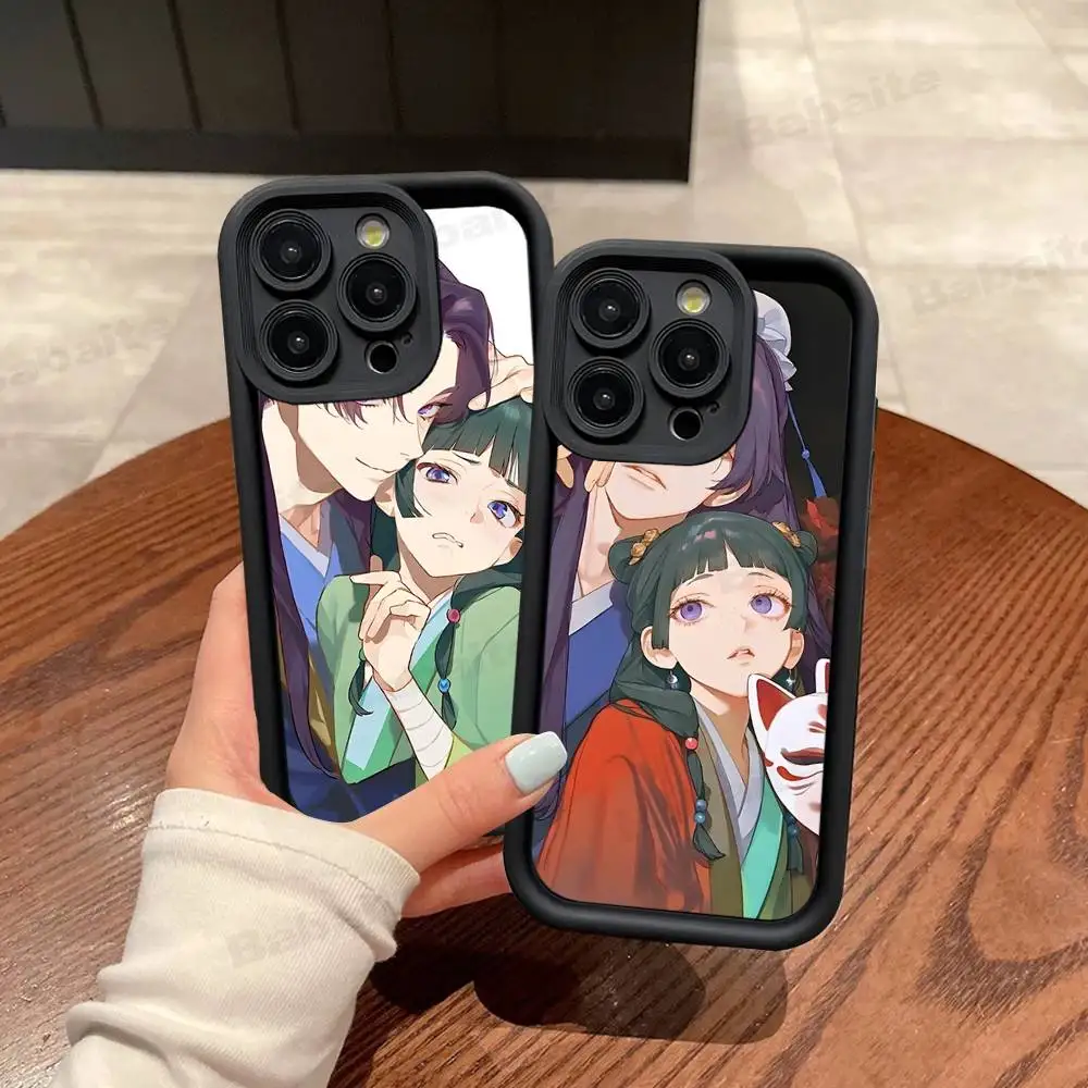 Funda de teléfono de Anime The Apothecary Diaries, funda de silicona para iPhone 17 16 15 14 13 Plus Pro Max, funda suave a prueba de golpes - imagen 2