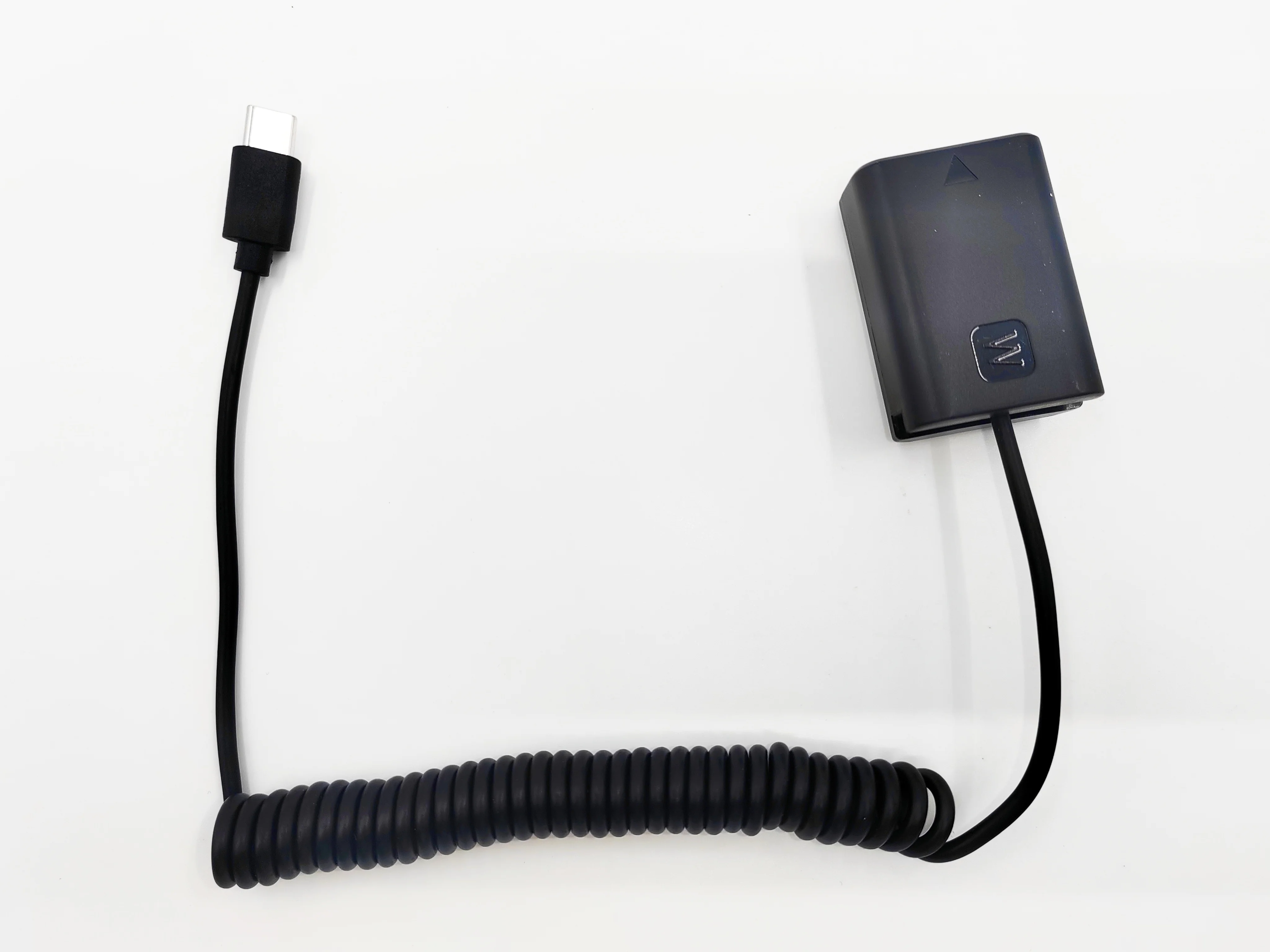 NP-FW50 batería simulada USB tipo C a AC-PW20 acoplador CC para cámara Sony A6000 A6300 A6400 A6500 ZV-E10 A7M2 A7S2 A7RII - imagen 3