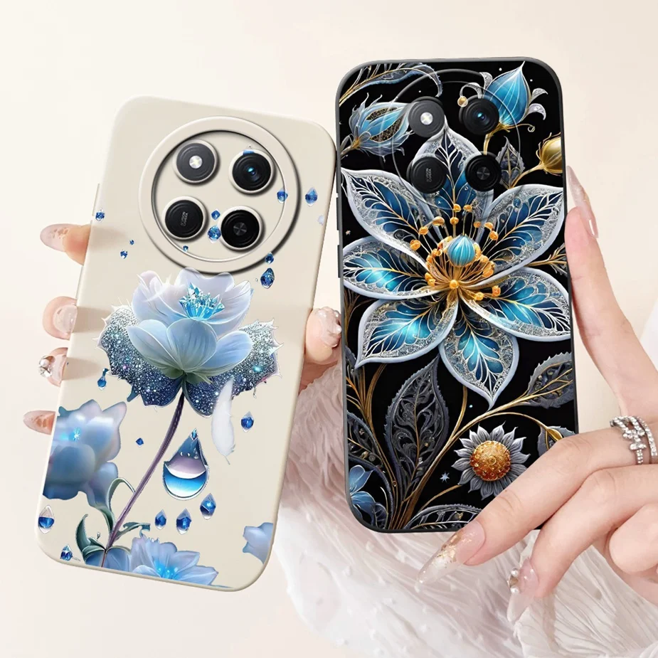 Para Honor Magic7 Lite funda BRP-NX1 de lujo de moda cubierta pintada de caramelo funda de teléfono suave de TPU para Honor Magic 7 Lite Magic7 Pro bolsas - imagen 5