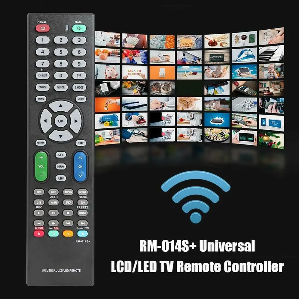 2025 caliente Universal Samrt TV Control remoto uso TV RM-014S + TV reemplazo control remoto para cualquier marca Dropshipping al por mayor - imagen 4