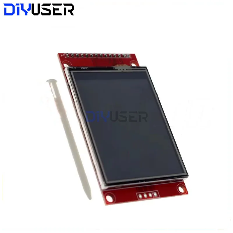 Panel táctil 2,4 2,8 pulgadas SPI TFT LCD ILI9341 Chip controlador módulo de puerto serie con pantalla serie PBC 240x320 SPI con lápiz táctil - imagen 5
