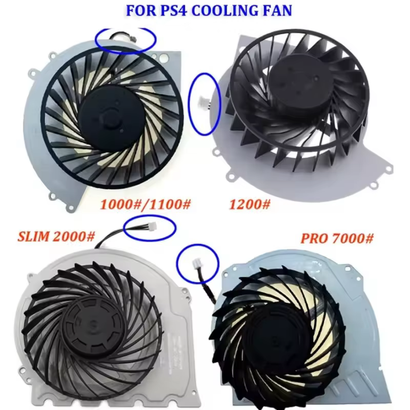 Ventilador enfriador interno PS4 Slim/Pro – Repuesto - imagen 2