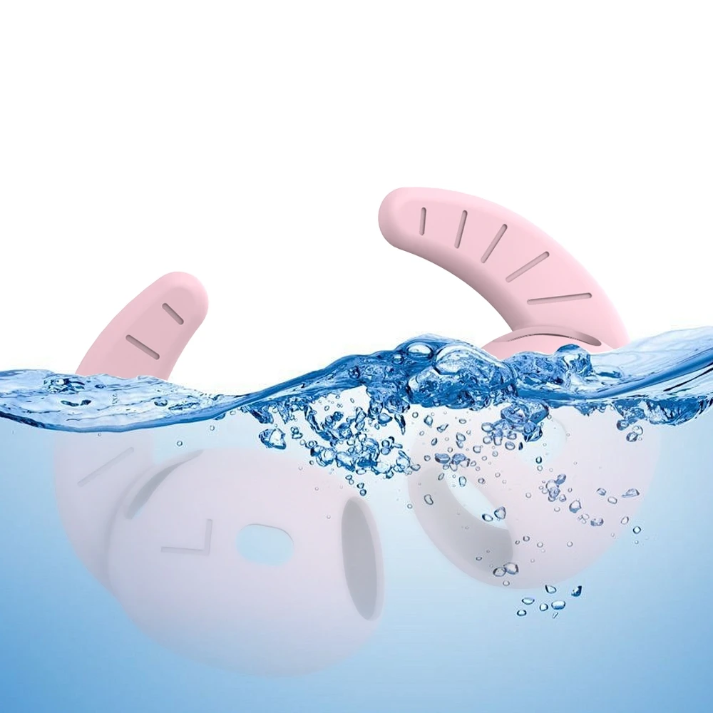 5 pares de ganchos para la oreja para Airpods 4, auriculares suaves antipérdida, fundas protectoras deportivas, puntas para auriculares para AirPods 4 - imagen 3