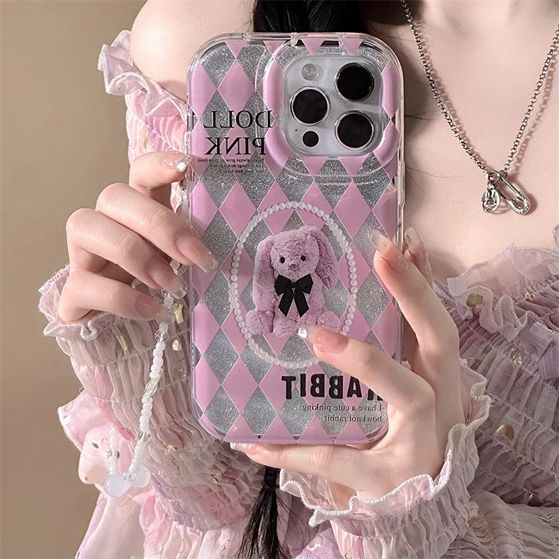 Funda de teléfono de dibujos animados para iPhone 16 Pro Max 11 13 14 15 12 XR X XS 7 8 Plus SE 16promax 15promax Funda transparente de TPU suave