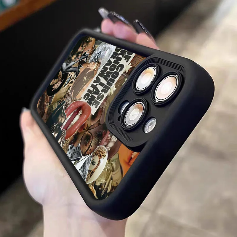 Funda de teléfono con diseño de diente dorado para Xiaomi Poco F7, funda de silicona TPU suave a prueba de golpes para Poco F6 F5 X7 X6 X5 X3 M6 Pro - imagen 3