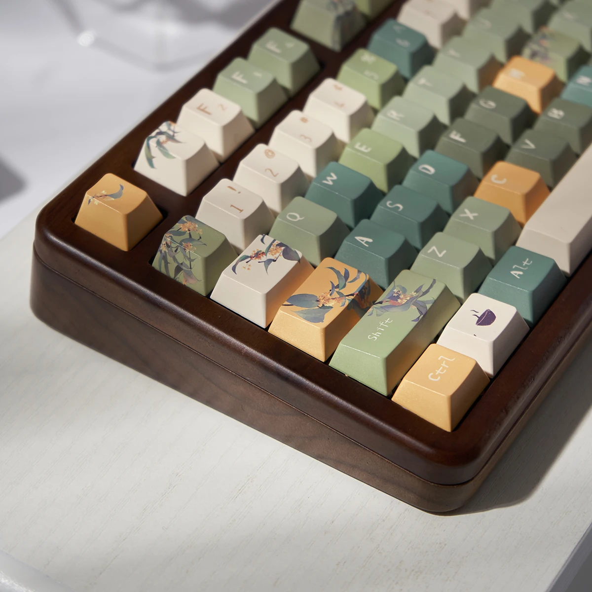 Teclas PBT Cherry URE perfil DYE-SUB personalidad teclas originales para teclados mecánicos MX 60/64/84/98/108 - imagen 3