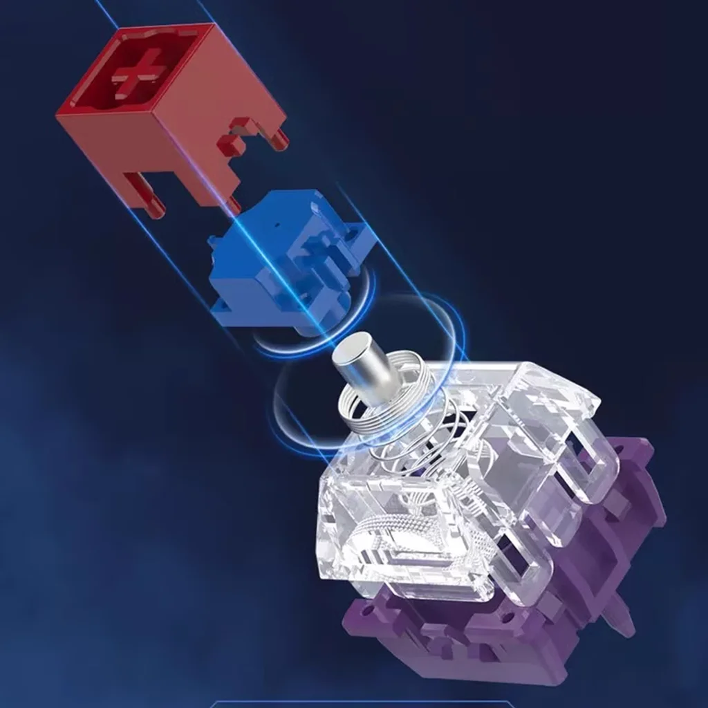 TTC King of interruptor magnético para teclado mecánico magnético, alta transmitancia de luz, e-sports Gaming, 21mm Spring Atk68 Na87Hm66 - imagen 5