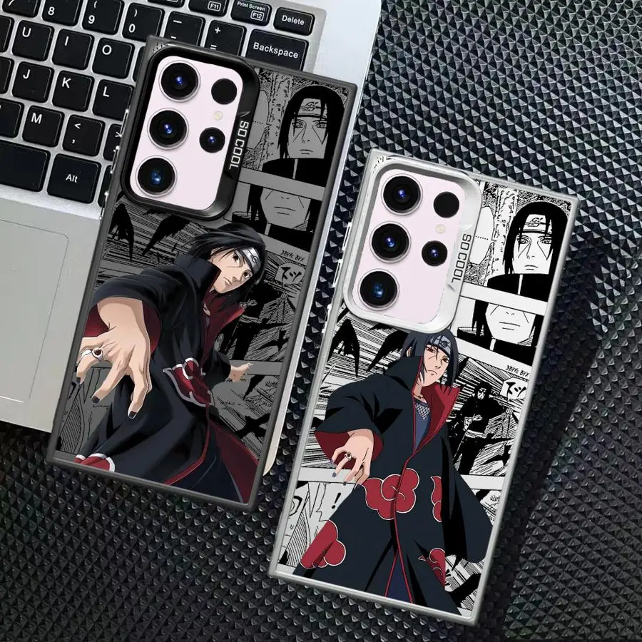 Funda de teléfono con personajes de dibujos animados de Anime para Samsung Galaxy S25Plus S22 Ultra S20 FE S25 Note 20 Ultra S21 S24Ultra S23