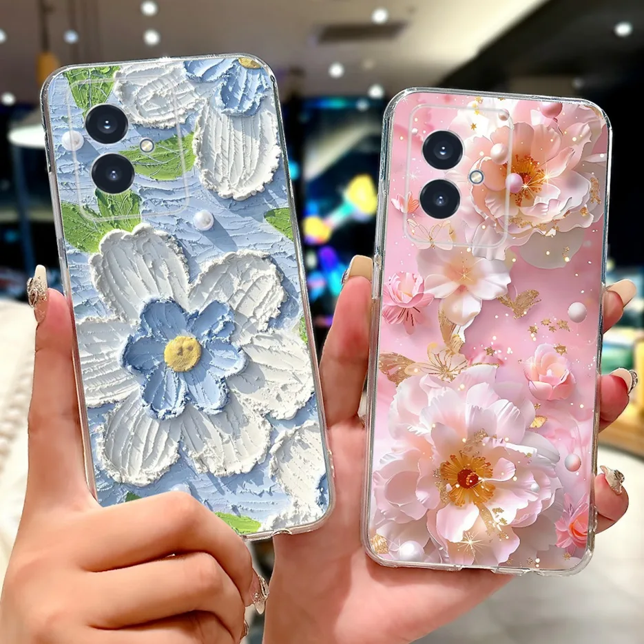 Para Honor 100 Pro funda MAA-AN10 funda pintada de lujo a la moda funda de teléfono suave y delgada para Honor 100 Honor100 Pro 5G funda trasera Coque - imagen 4