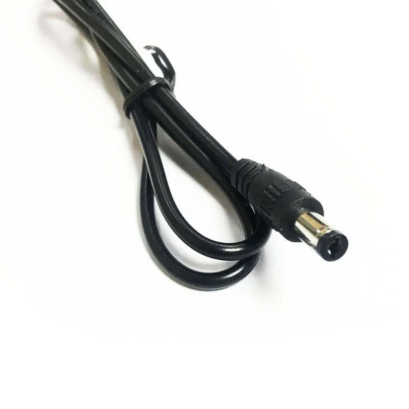 Enchufe de alimentación CC 5,5X2,1mm macho a 5,5X2,1mm macho adaptador CCTV conector cables de extensión 5521 cabeza doble macho - imagen 4