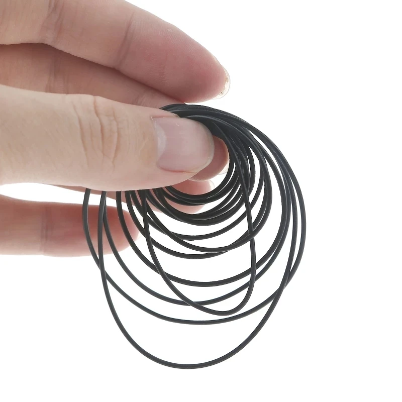 1 Uds. Correa de goma cuadrada de 1,5mm de ancho, grabadora de cinta de Cassette, repetidor de correa de transmisión de cubierta, CD, DVD, VCD, accesorios universales - imagen 4