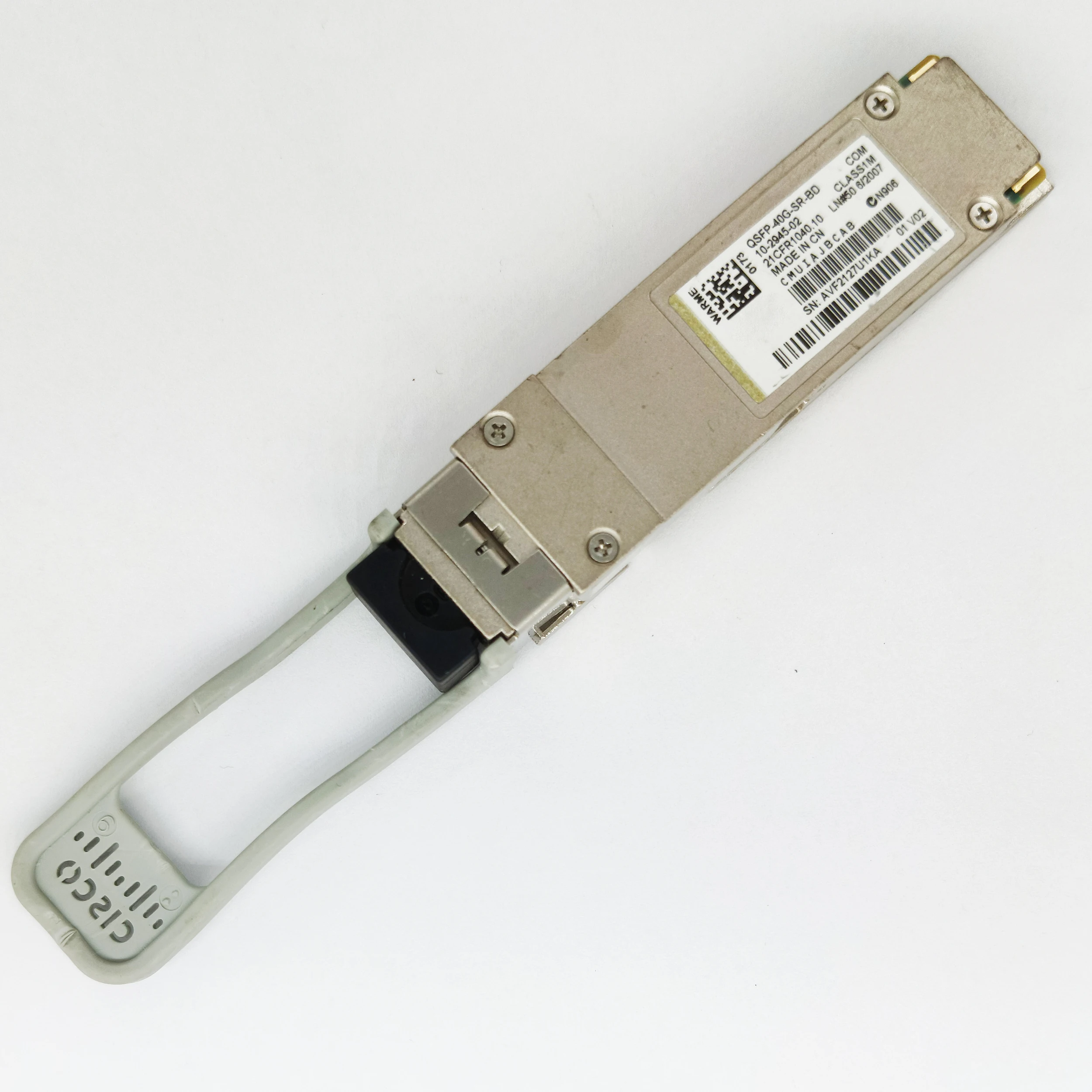 Módulo óptico transceptor LC dúplex, genuino para Cisco QSFP-40G-SR-BD COM 10-2945-02, cmuiajbcabina 21CFR1040.10