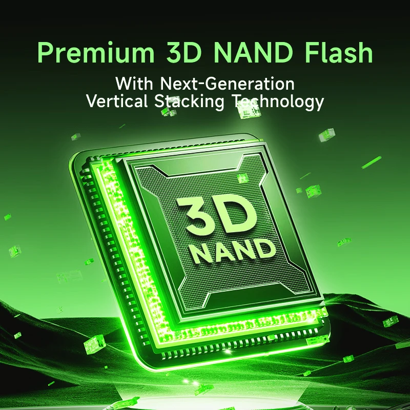 GUDGA SATA3 SSD 2,5 pulgadas 256GB 512GB 1TB 2TB Unidad de estado sólido interna para computadora portátil de escritorio - QLC NAND Flash 3D - imagen 4