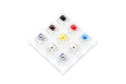 Probador Switches Acrílico Multicolor para Teclados Mecánicos
