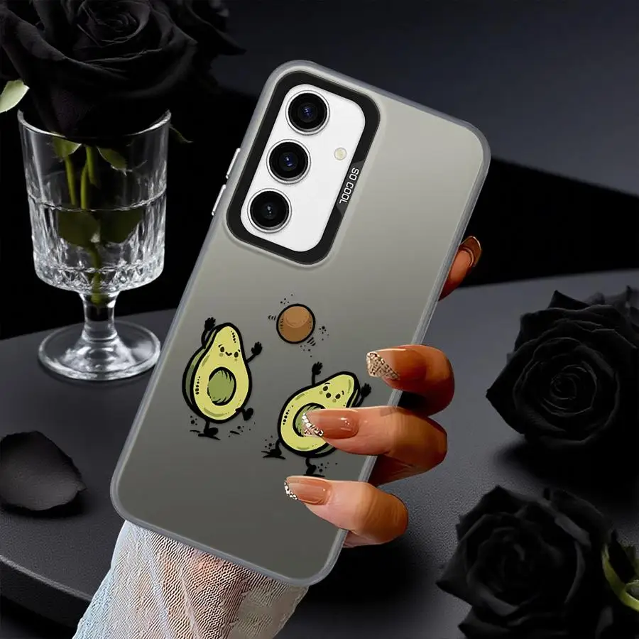 Funda divertida de aguacate para Samsung Galaxy A33 A34 A73 A22 A52 A26 A36 A25 A53 A24 A32 A23 - imagen 5