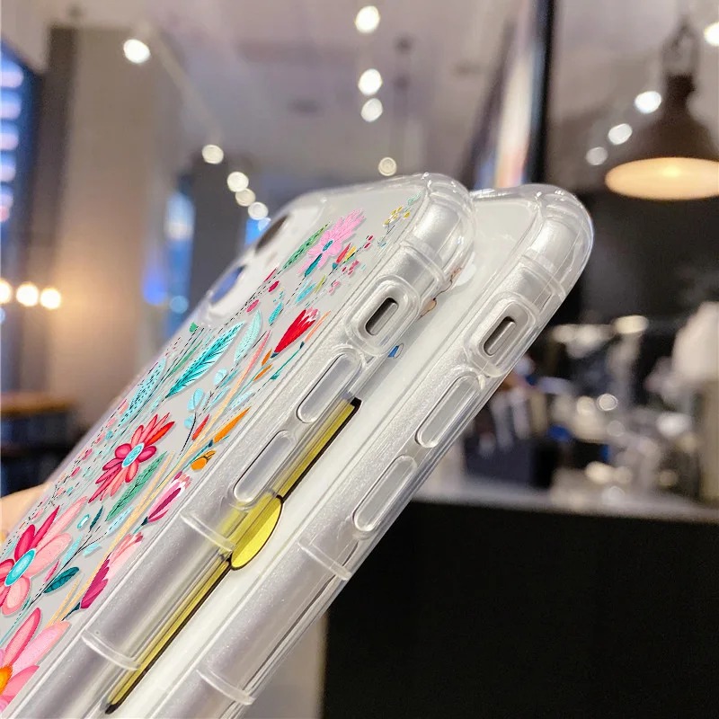 Funda de silicona con flores para Samsung A55 5G, Funda A54 A53 A52 A34 S24 S25 Ultra A35 A32 A13 A12 A22 A73 A72 S23 S22 S20 S21 FE - imagen 5